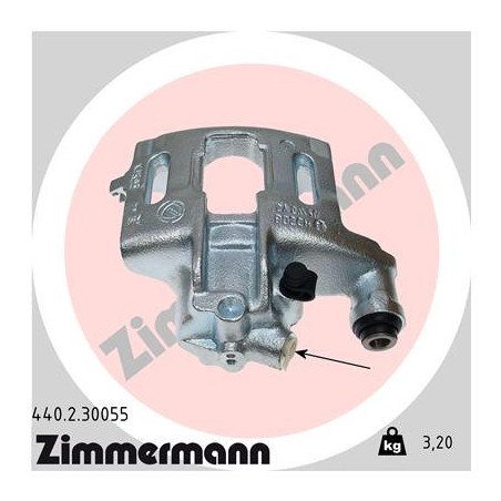 Étrier de frein ZIMMERMANN