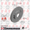 Jeu de 2 disques de frein ZIMMERMANN