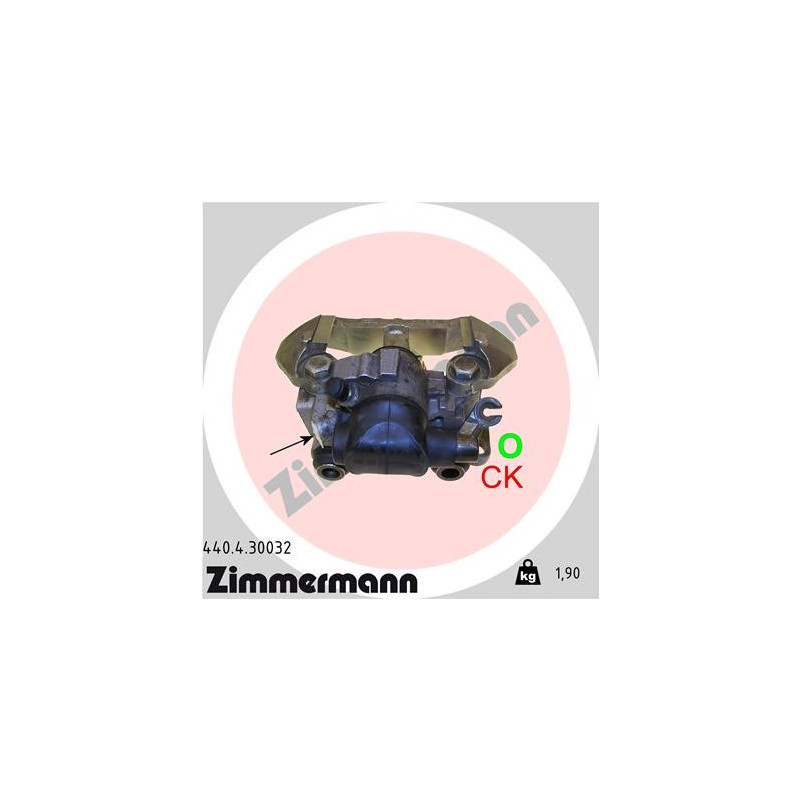 Étrier de frein ZIMMERMANN