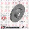 Jeu de 2 disques de frein ZIMMERMANN