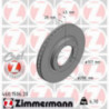Jeu de 2 disques de frein ZIMMERMANN
