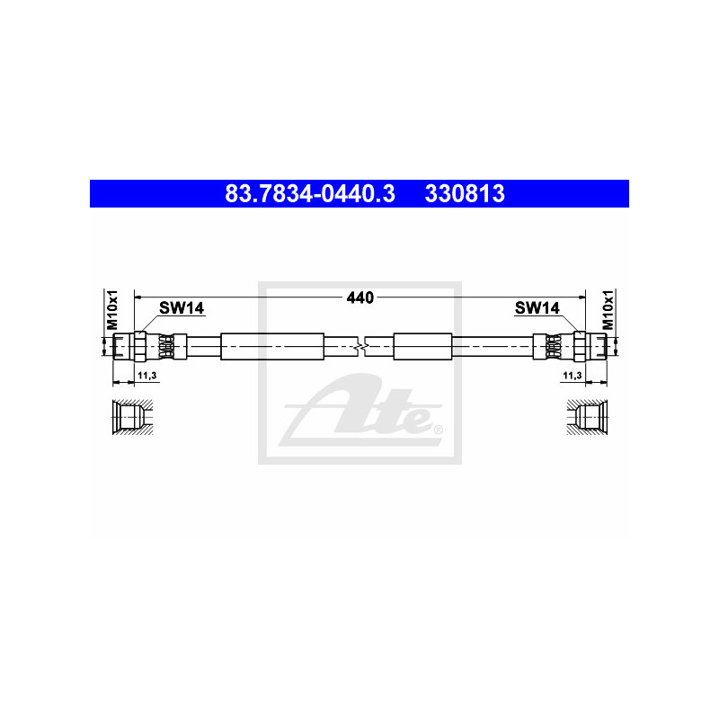 Flexible de frein ATE