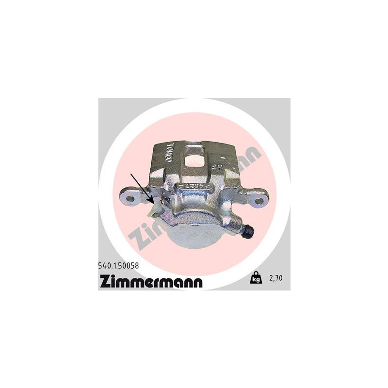 Étrier de frein ZIMMERMANN