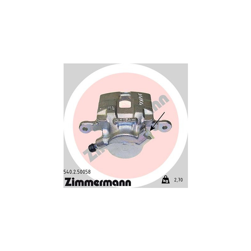 Étrier de frein ZIMMERMANN