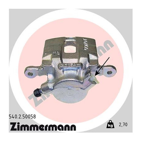 Étrier de frein ZIMMERMANN