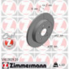 Jeu de 2 disques de frein ZIMMERMANN