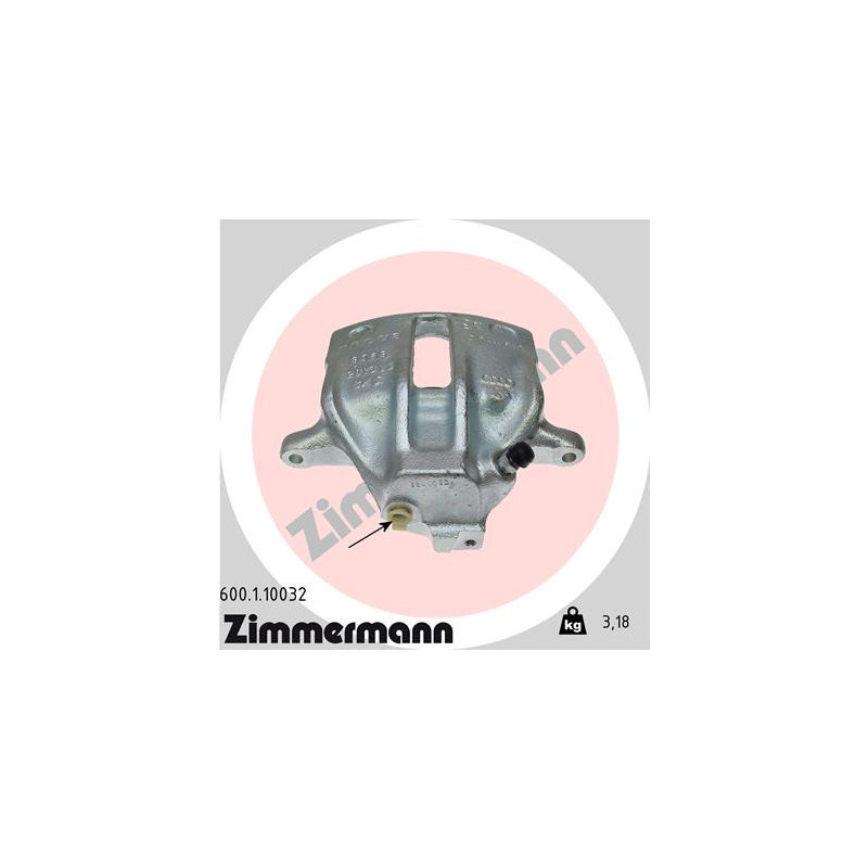 Étrier de frein ZIMMERMANN