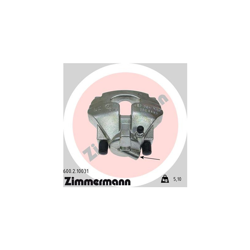 Étrier de frein ZIMMERMANN
