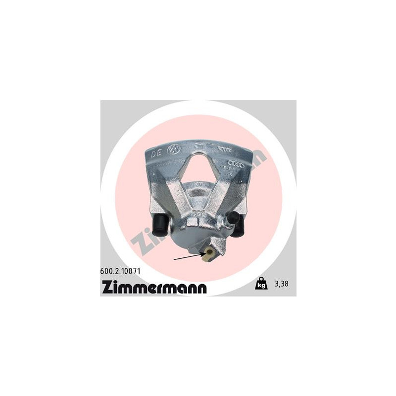 Étrier de frein ZIMMERMANN
