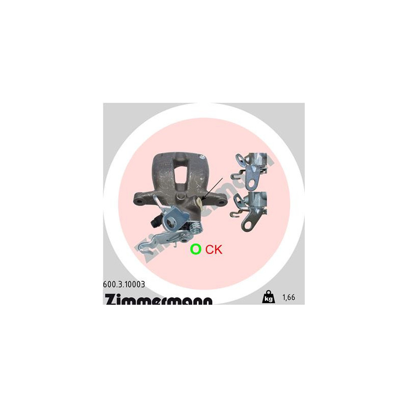 Étrier de frein ZIMMERMANN
