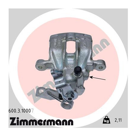 Étrier de frein ZIMMERMANN