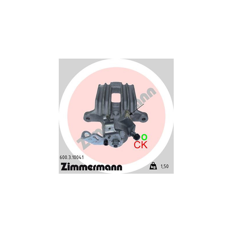 Étrier de frein ZIMMERMANN