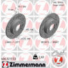 Jeu de 2 disques de frein ZIMMERMANN