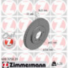 Jeu de 2 disques de frein ZIMMERMANN