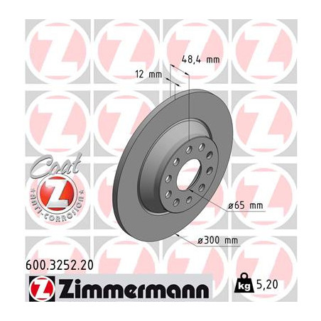 Jeu de 2 disques de frein...