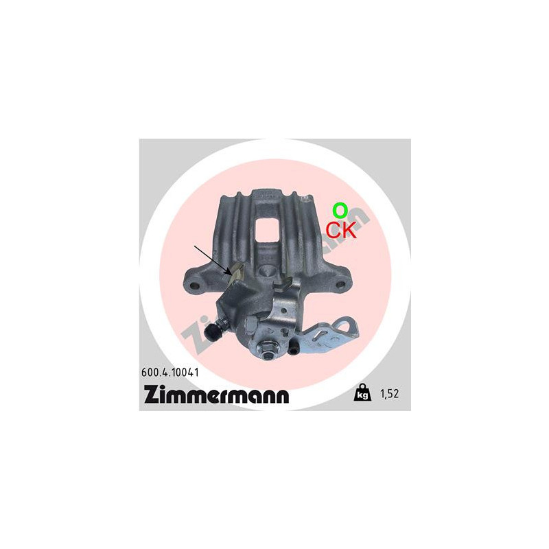 Étrier de frein ZIMMERMANN