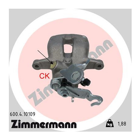 Étrier de frein ZIMMERMANN