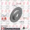 Jeu de 2 disques de frein ZIMMERMANN