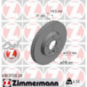 Jeu de 2 disques de frein ZIMMERMANN