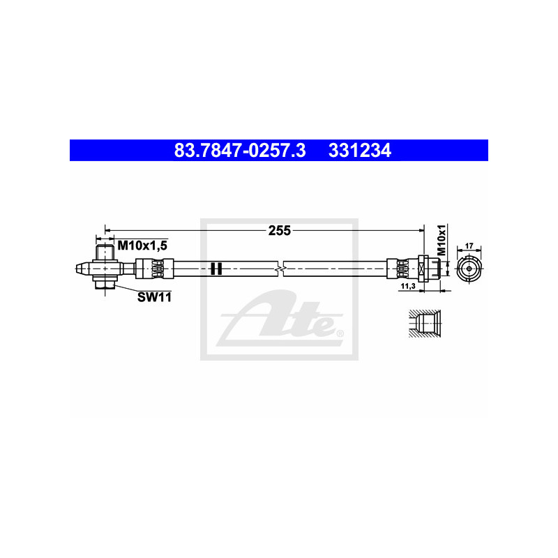 Flexible de frein ATE