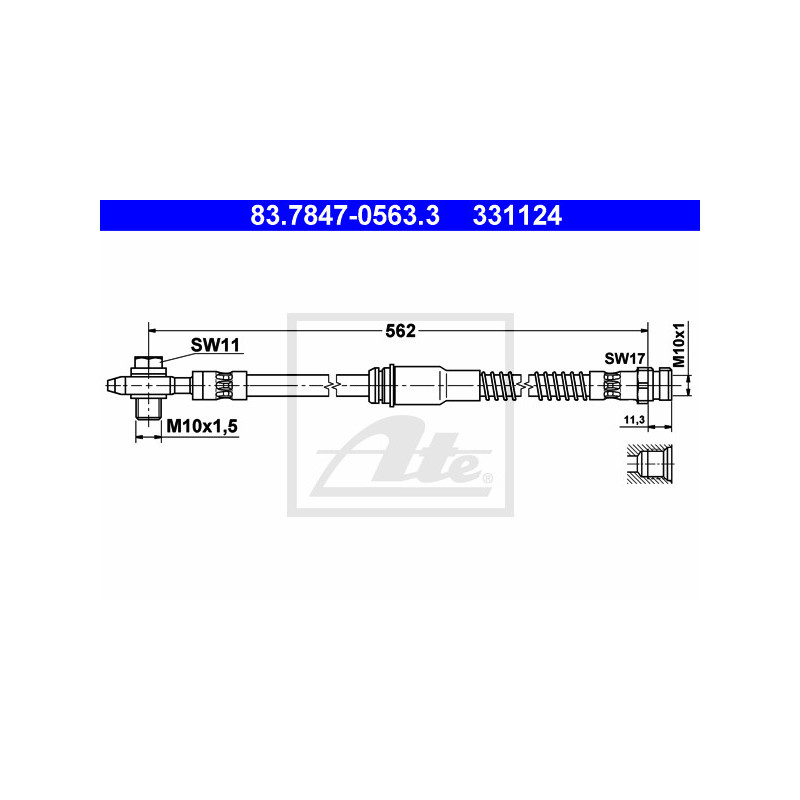 Flexible de frein ATE