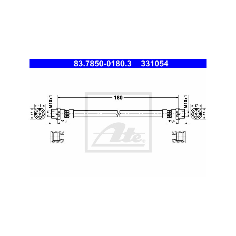 Flexible de frein ATE