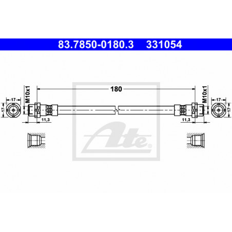 Flexible de frein ATE