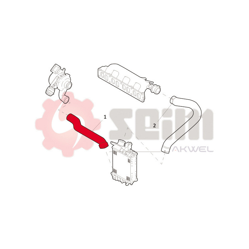 Gaine de suralimentation SEIM