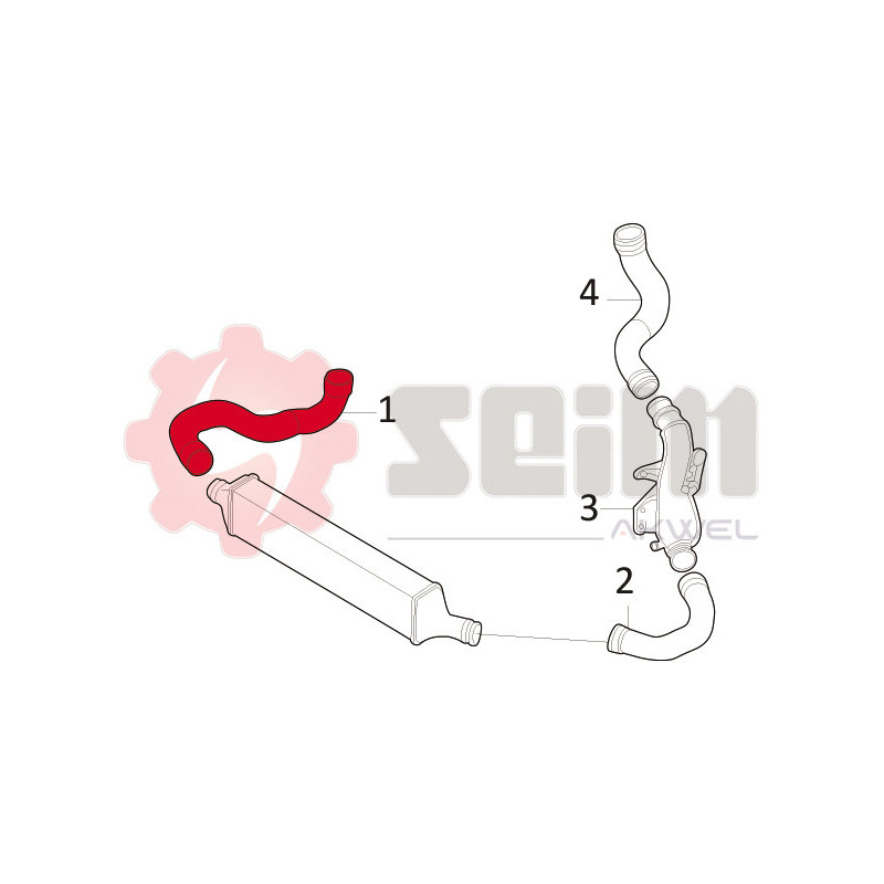 Gaine de suralimentation SEIM