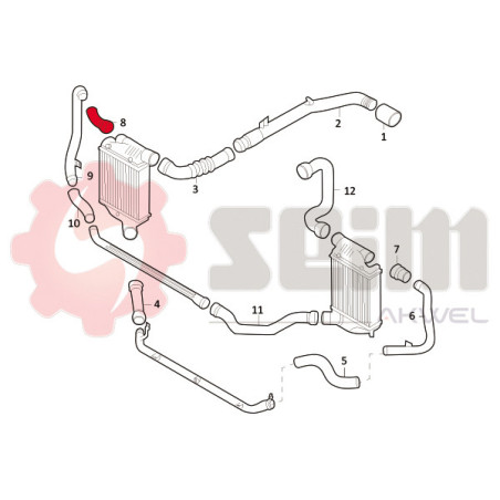 Gaine de suralimentation SEIM