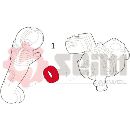 Gaine de suralimentation SEIM