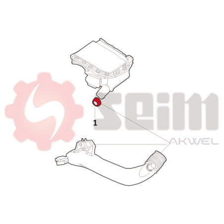 Gaine de suralimentation SEIM