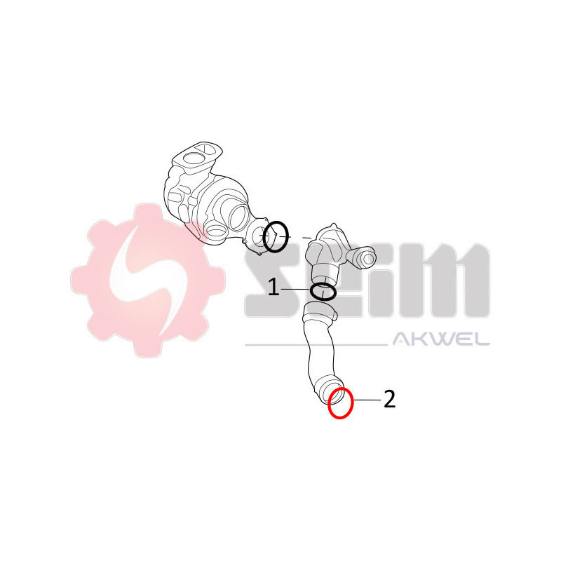 Gaine de suralimentation SEIM