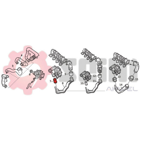 Gaine de suralimentation SEIM