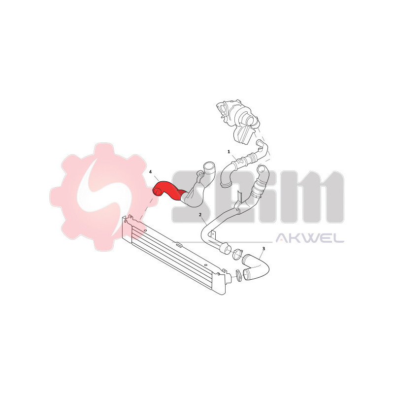 Gaine de suralimentation SEIM