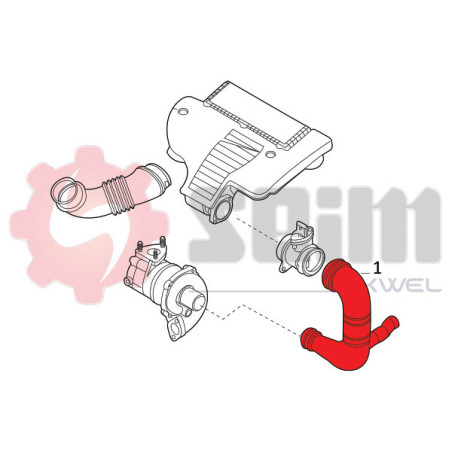 Gaine de suralimentation SEIM