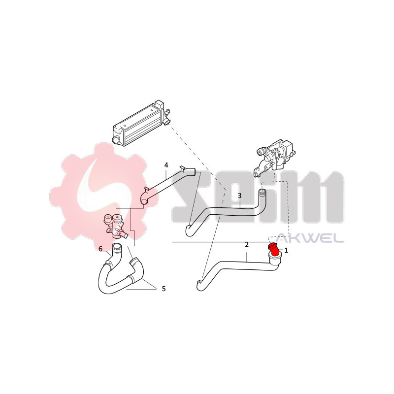 Gaine de suralimentation SEIM