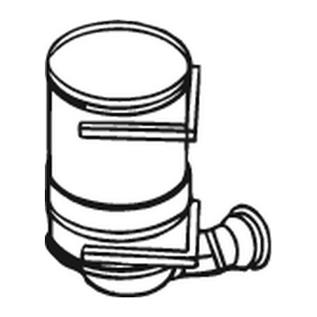 Filtre à particules (échappement) BOSAL