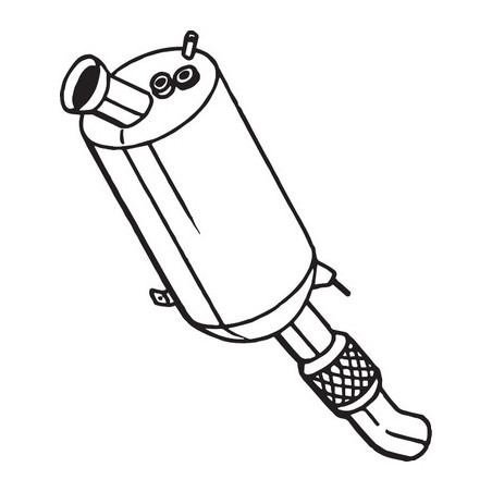 Filtre à particules (échappement) BOSAL