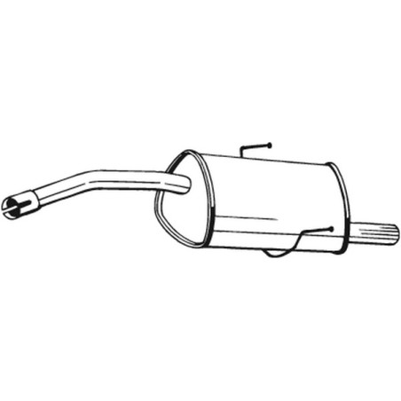 Silencieux arrière BOSAL