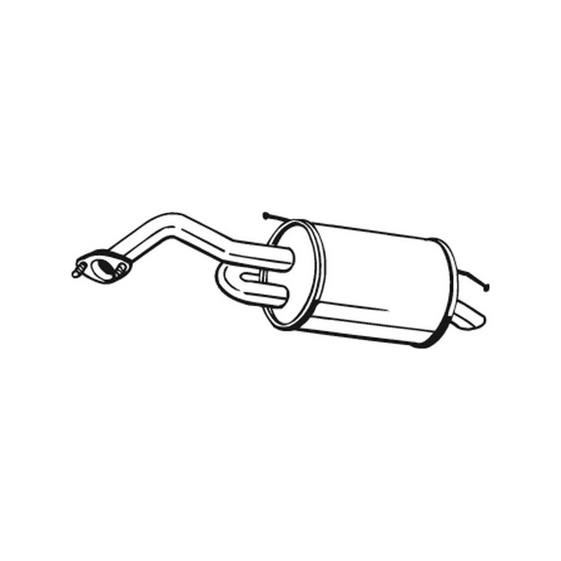 Silencieux arrière BOSAL