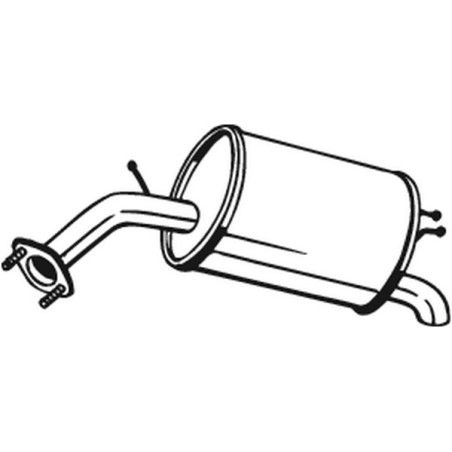 Silencieux arrière BOSAL