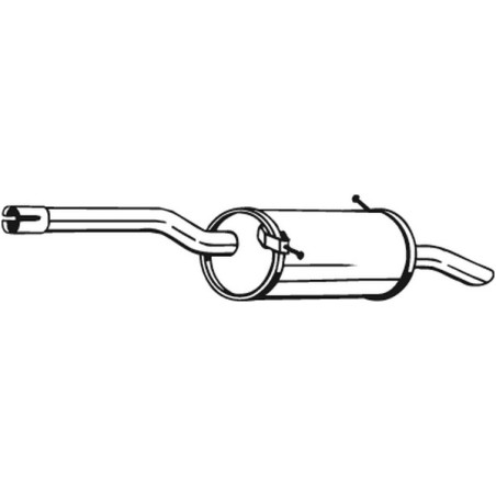 Silencieux arrière BOSAL