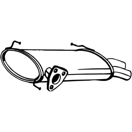 Silencieux arrière BOSAL