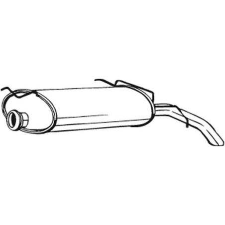 Silencieux arrière BOSAL