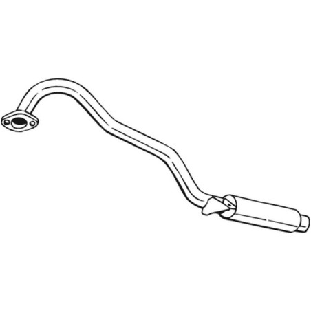 Silencieux arrière BOSAL