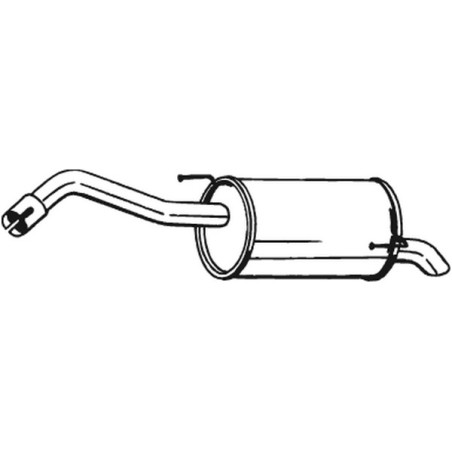 Silencieux arrière BOSAL