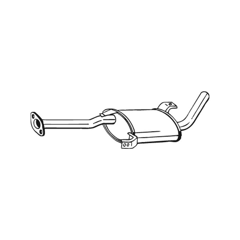 Silencieux intermédiaire BOSAL