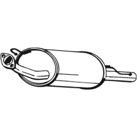 Silencieux arrière BOSAL