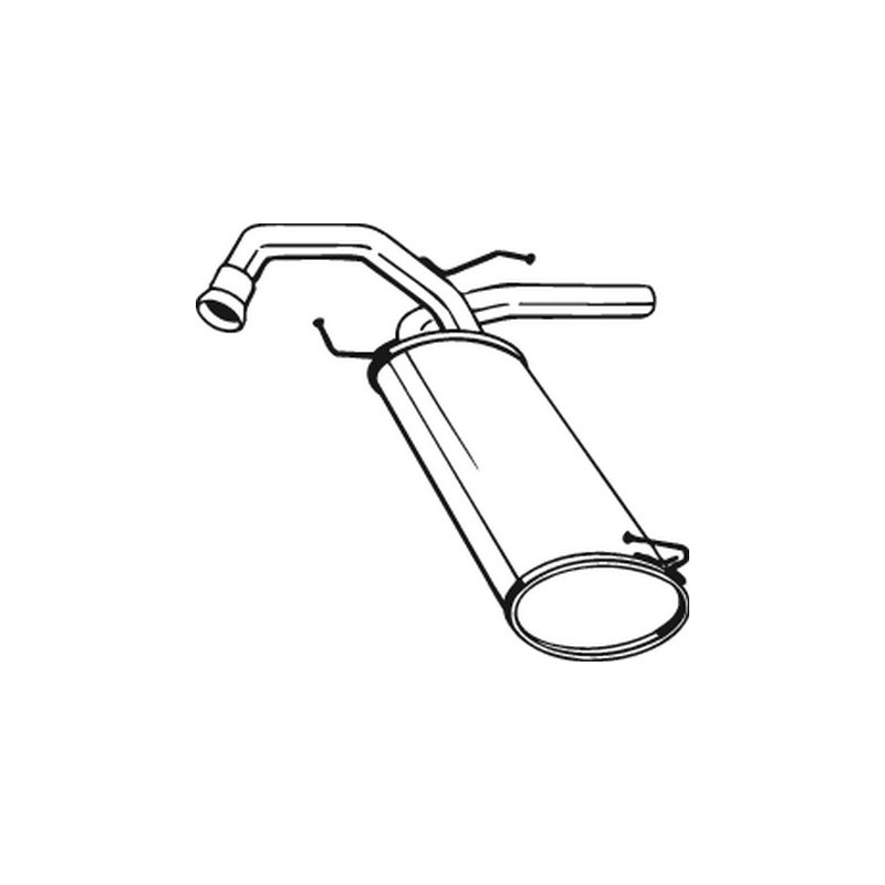 Silencieux arrière BOSAL